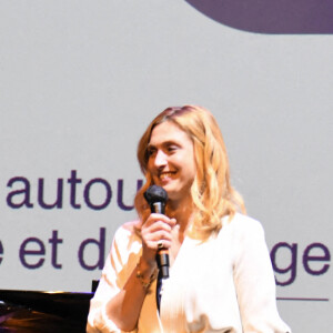 Julie Gayet - Conversation autour de la Musique et de l'Image - Festival du film Francophone d'Angoulême 2020. Le 31 Août 2020. ©Guirec Coadic / Bestimage