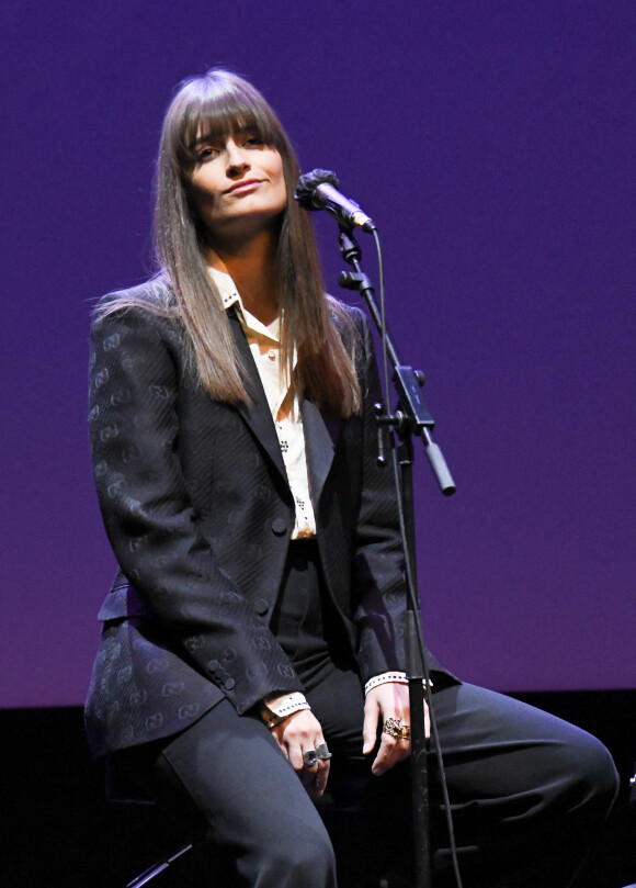 Clara Luciani - Conversation autour de la Musique et de l'Image - Festival du film Francophone d'Angoulême 2020. Le 31 Août 2020. ©Guirec Coadic / Bestimage