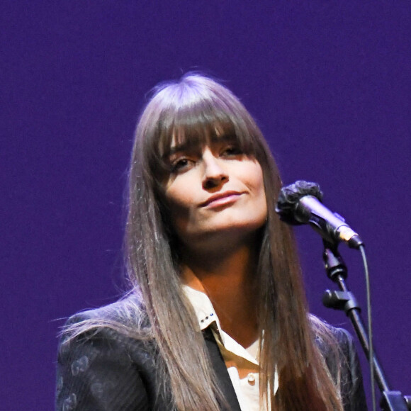 Clara Luciani - Conversation autour de la Musique et de l'Image - Festival du film Francophone d'Angoulême 2020. Le 31 Août 2020. ©Guirec Coadic / Bestimage