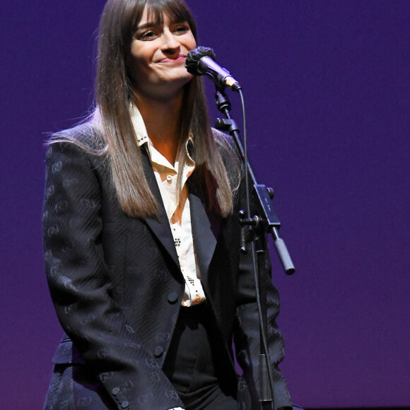 Clara Luciani - Conversation autour de la Musique et de l'Image - Festival du film Francophone d'Angoulême 2020. Le 31 Août 2020. ©Guirec Coadic / Bestimage