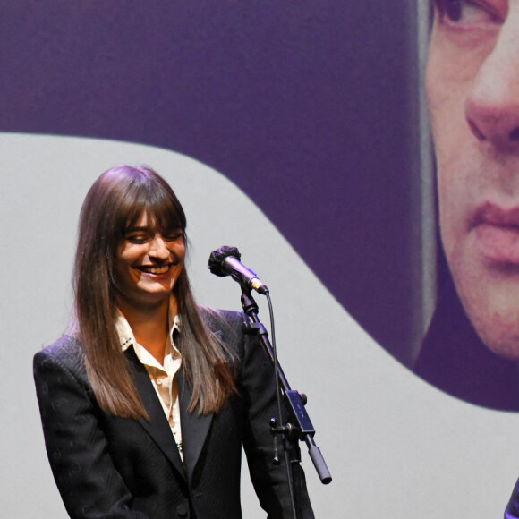 Clara Luciani et Benjamin Biolay - Conversation autour de la Musique et de l'Image - Festival du film Francophone d'Angoulême 2020. Le 31 Août 2020. ©Guirec Coadic / Bestimage