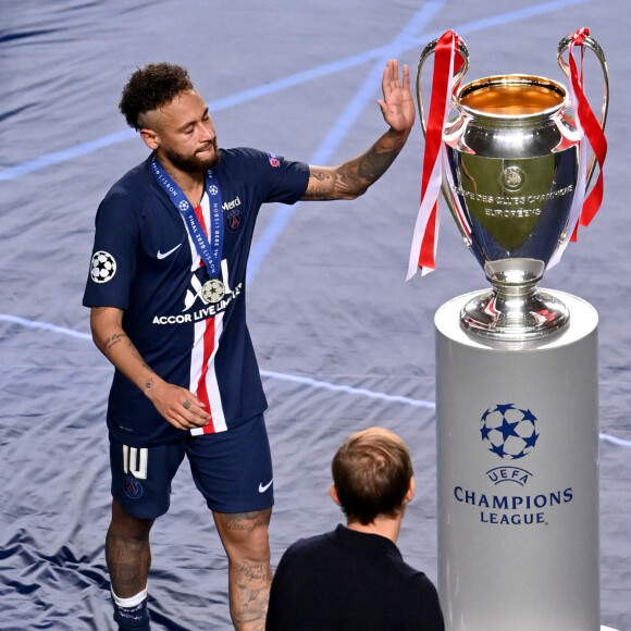 Le Bayern de Munich remporte la finale de la ligue des Champions UEFA 2020 à Lisbonne en gagnant 1-0 face au PSG (Paris Saint-Germain) le 23 Août 2020. © Pool UEFA via Bestimage