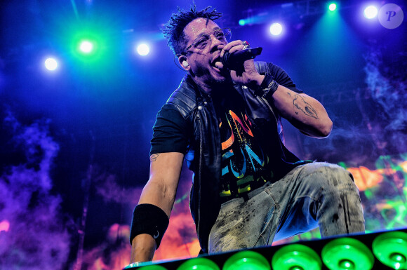 JoeyStarr - Concert du groupe Suprême NTM à l'AccorHotels Arena de Bercy à Paris le 22 novembre 2019. © Veeren Ramsamy / Bestimage