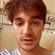 Alain-Fabien Delon hospitalisé pour un pneumothorax, donne de ses nouvelles sur Instagram, le 3 septembre 2020.