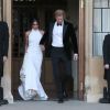 Le prince Harry, duc de Sussex, et Meghan Markle, duchesse de Sussex, lors de leur mariage au château de Windsor, Royaume Uni, le 19 mai 2018.