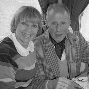 Exclusif - Annie Cordy et son mari François-Henri Bruno lors d'une tournée en Auvergne. © Jean-Claude Woestelandt / Bestimage