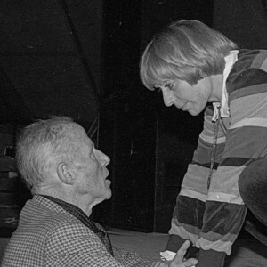 Exclusif - Annie Cordy et son mari François-Henri Bruno lors d'une tournée en Auvergne. Le 14 juin 1984 © Jean-Claude Woestelandt / Bestimage