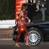 Exclusif - Kendall Jenner et son supposé compagnon Devin Booker sont allés dîner chez Giorgio Baldi à Santa Monica, Los Angeles, Californie, Etats-Unis, le 4 septembre 2020.