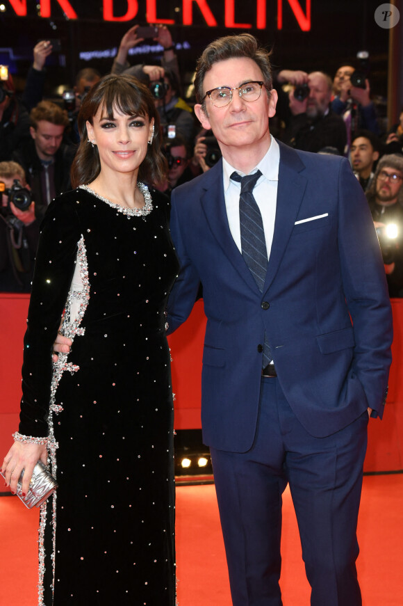 Bérénice Bejo et son mari Michel Hazanavicius - Cérémonie d'ouverture du festival international du film de Berlin (20 février - 1er mars 2020), le 20 février 2020, avec la projection du film de P. Falardeau, "My Salinger Year".