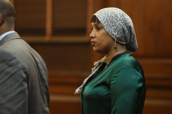 Nafissatou Diallo lors du procès de Dominique Strauss-Kahn, le 10 décembre 2012 à New York.