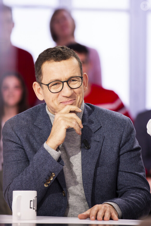 Exclusif - Dany Boon - Enregistrement de l'émission "Clique" présentée par Mouloud Achour sur Canal Plus à Issy-les-Moulineaux le 28 janvier 2020. © Jack Tribeca/Bestimage