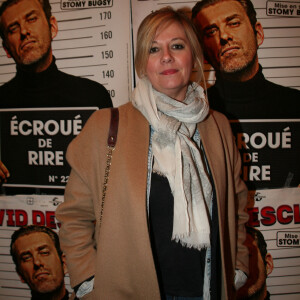 Flavie Flament au photocall du spectacle Ecroué de rire de David Desclos dans la salle mythique du music-hall Bobino à Paris, France, le 1er avril 2019. © JLPPA/Bestimage