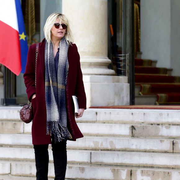Flavie Flament - Journée internationale pour l'élimination de la violence à l'égard des femmes et du lancement de la grande cause du quinquennat, au Palais de l'Elysée, Paris, France. Le 25 novembre 2017 © Stéphane Lemouton / Bestimage
