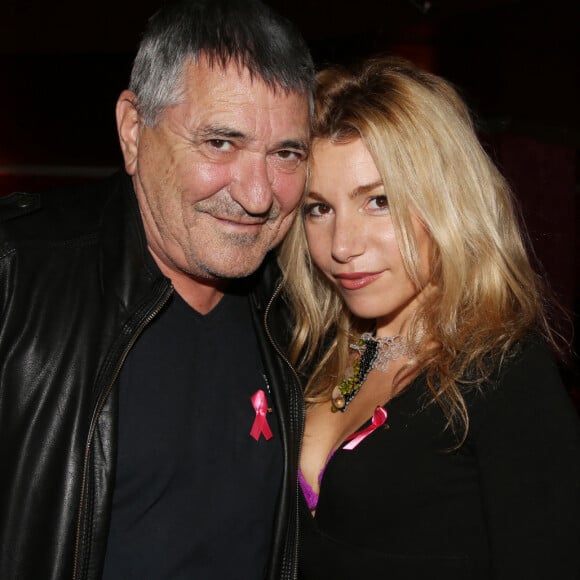 Jean-Marie Bigard et sa femme Lola Marois (Lola Bigard) - Cocktail de bienfaisance 'Octobre Rose' au restaurant Fidèle à Paris, France, le 16 octobre 2017. © Denis Guignebourg/Bestimage