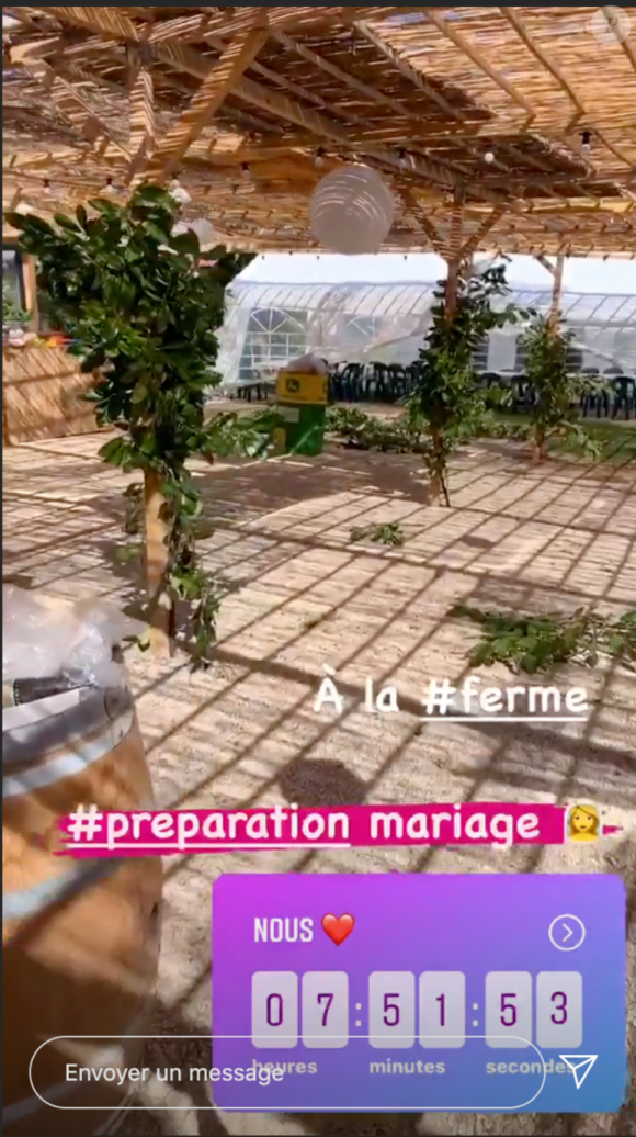 Claire et Sébastien (L'amour est dans le pré) préparent leur mariage (Septembre 2020).