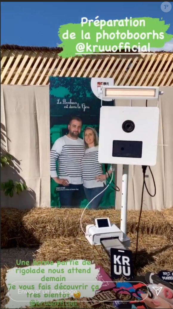 Claire et Sébastien (L'amour est dans le pré) préparent leur mariage (Septembre 2020).