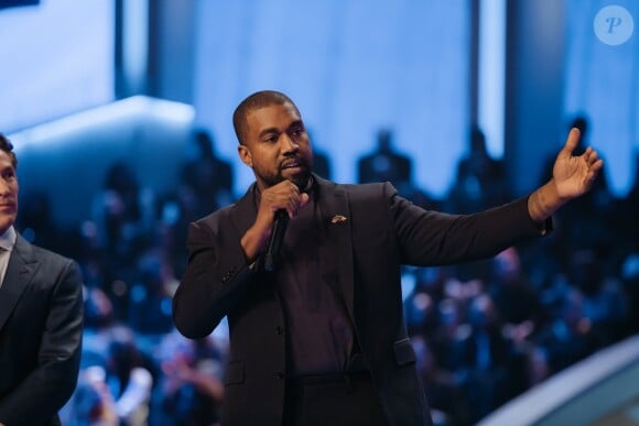 Kanye West réalise un nouveau "Sunday Service" à l'église Lakewood Church à Houston (automne 2019).