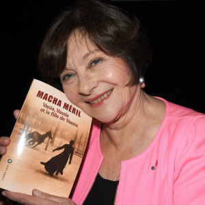 Exclusif - Macha Méril - 6e Festival du film Russe au cinéma Le Balzac avec la présentation du livre de M. Méril "Vania, Vassia est la fille de Vassia) et la projection du film "Dans ce Pays là" à Paris le 4 mars 2020. © Coadic Guirec/Bestimage 