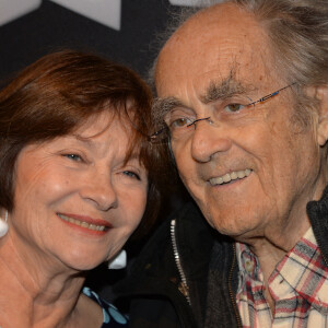 Macha Méril et son mari Michel Legrand - Rétrospective Philippe de Broca à la Cinémathèque française à Paris, le 6 mai 2015. 