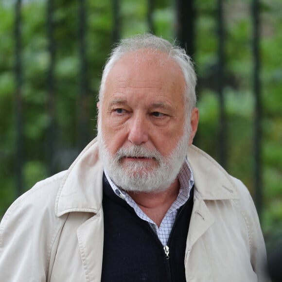 François Berléand - Hommage à Guy Bedos en l'église de Saint-Germain-des-Prés à Paris le 4 juin 2020.  