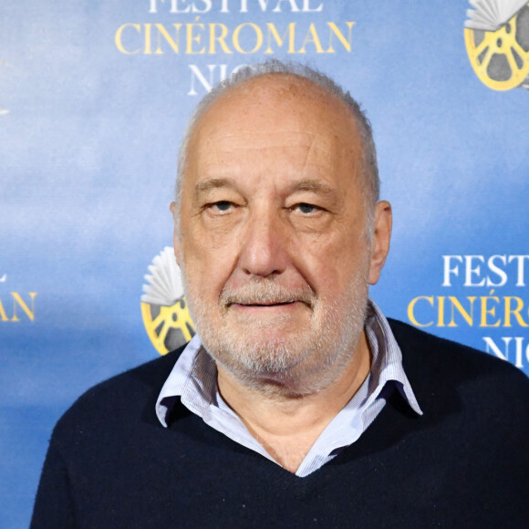 François Berléand durant la troisième soirée de la 1ere éditon du Festival Ciné Roman à Nice le 25 octobre 2019. © Bruno Bebert / Bestimage