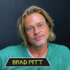 Brad Pitt et Jennifer Aniston lors d'une lecture virtuelle du scénario de "Ça chauffe au lycée Ridgemont", sur Facebook le 17 septembre 2020. 