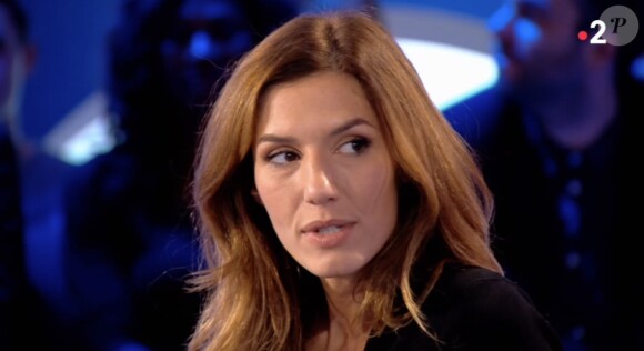 Doria Tillier sur le plateau de l'émission "On n'est pas couché" sur France 2. Le 2 novembre 2019.