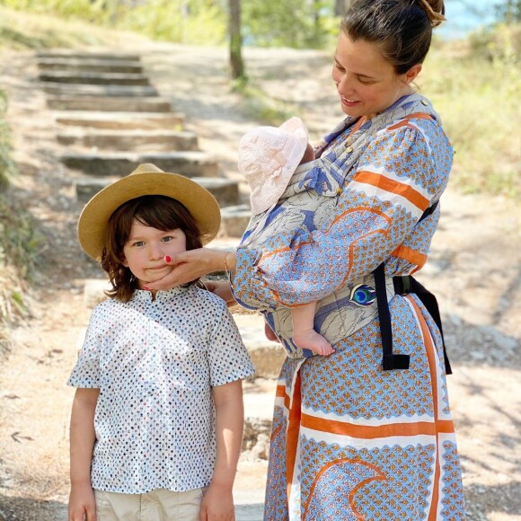 Elodie Piège en famille sur Instagram.