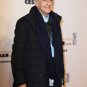 Jean-Pierre Elkabbach - Photocall lors de la 43ème cérémonie des Cesar à la salle Pleyel à Paris, le 2 mars 2018. © Dominique Jacovides - Olivier Borde / Bestimage 