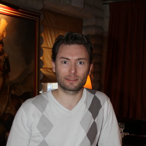 Fred Cauvin pose dans un restaurant à Paris, France, le 21 mars 2018. © Philippe Baldini/Bestimage