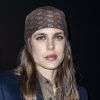 Charlotte Casiraghi assiste au défilé de mode Saint Laurent, collection prêt-à-porter automne-hiver 2020/2021, à la Tour Eiffel. Paris. © Olivier Borde / Bestimage