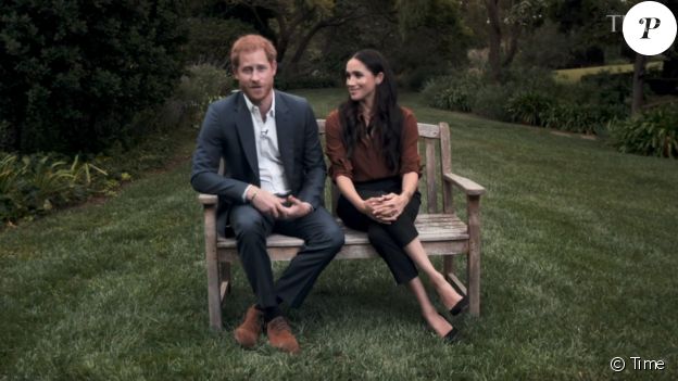 Le prince Harry et Meghan Markle appellent les Américains à voter lors des prochaines élections présidentielles du 3 novembre 2020. Le 22 septembre 2020 pour "Time Magazine".