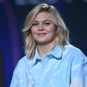 Louane Emera - Enregistrement de l'émission "300 Choeurs chantent Dassin" à Paris, le 15 septembre 2020 et diffusé le 16 octobre 2020. © Tiziano Da Silva / Bestimage