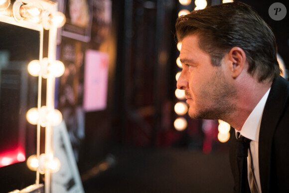 Julien Dassin - Backstage de l'enregistrement de l'émission "300 Choeurs chantent Dassin" à Paris, le 15 septembre 2020 et diffusé le 16 octobre 2020. © Tiziano Da Silva / Bestimage