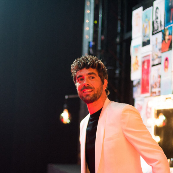 Agustin Galiana - Backstage de l'enregistrement de l'émission "300 Choeurs chantent Dassin" à Paris, le 15 septembre 2020 et diffusé le 16 octobre 2020. © Tiziano Da Silva / Bestimage