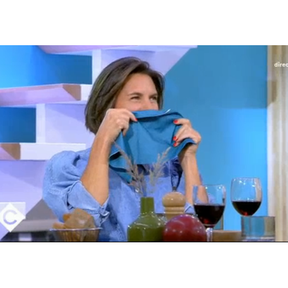 Gad Elmaleh se moque du nouveau compagnon d'Alessandra Sublet dans C à vous jeudi 24 septembre 2020 - France 5