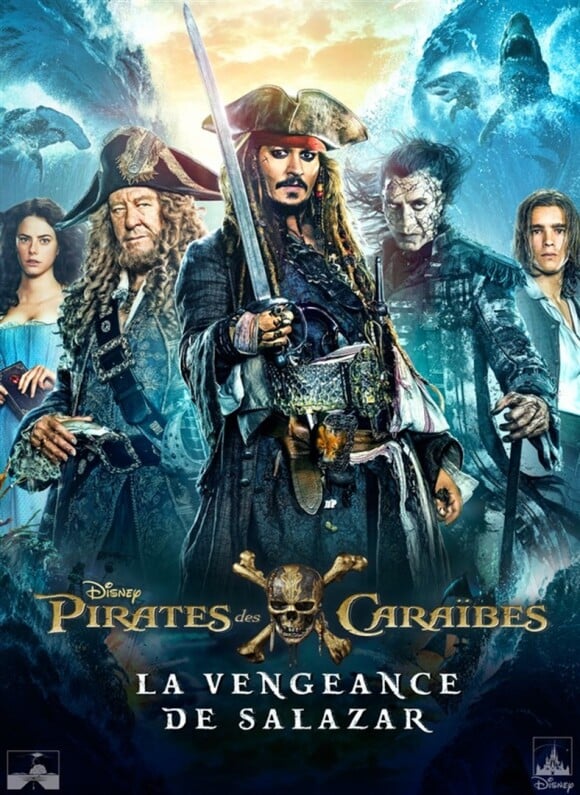 Affiche de "Pirates des Caraïbes : la revanche de Salazar"
