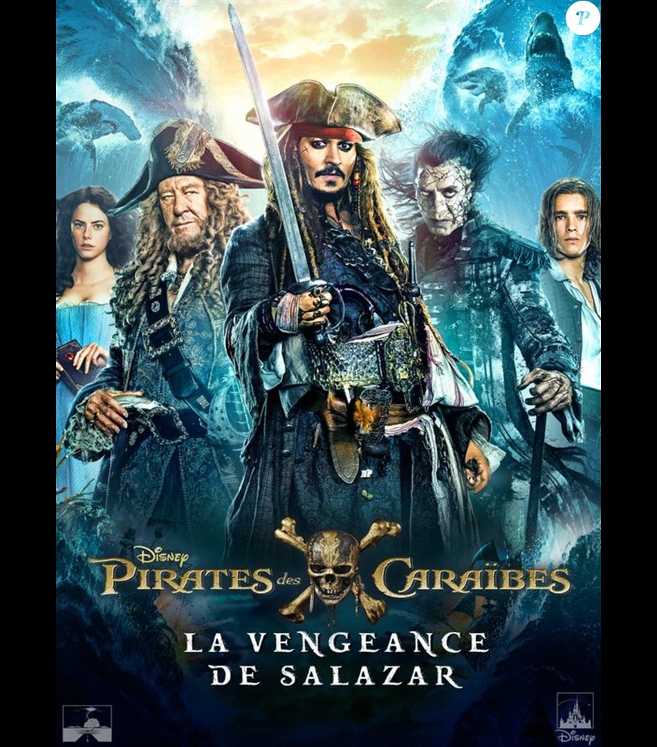 Affiche de Pirates des Caraïbes la revanche de Salazar Purepeople