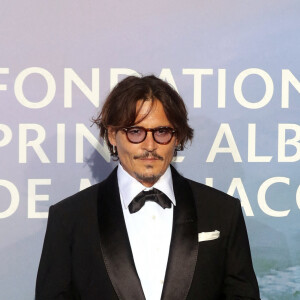 Johnny Depp lors du photocall du gala "Monte-Carlo Gala for Planetary Health" organisé par la Fondation Prince Albert II de Monaco le 24 septembre 2020. © Jean-François Ottonello / Nice Matin / Bestimage 