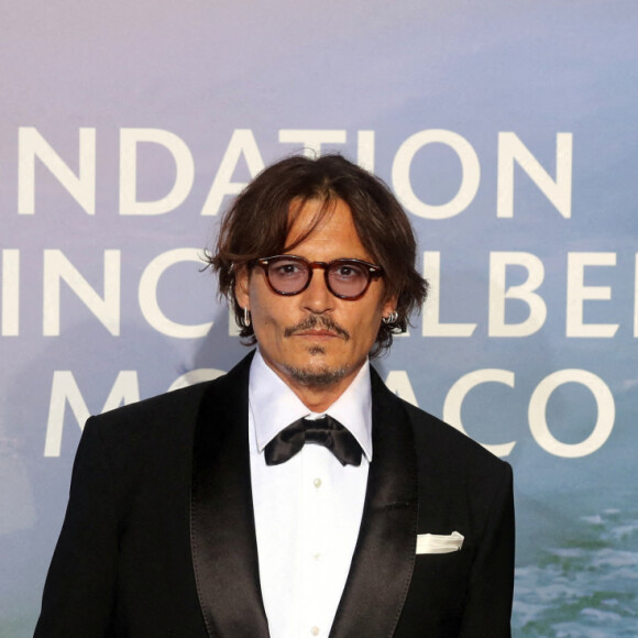 Johnny Depp lors du photocall du gala "Monte-Carlo Gala for Planetary Health" organisé par la Fondation Prince Albert II de Monaco le 24 septembre 2020. © Jean-François Ottonello / Nice Matin / Bestimage 