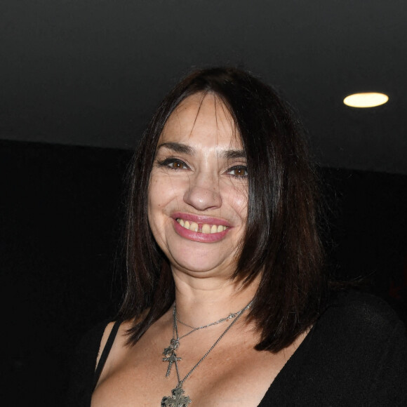 Béatrice Dalle - Photocall de la série "10%" au cinéma CGR dans le cadre du Festival du film francophone d'Angoulême (28 août - 2 septembre 2020), le 2 septembre 2020. 