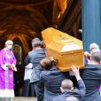  Funérailles du comédien Michael Lonsdale en l'église Saint-Roch de Paris. Le 1er octobre 2020. @Nasser Berzane/ABACAPRESS.COM 
