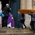 Obsèques de Michael Lonsdale en l'église Saint-Roch à Paris. Le 1er octobre 2020.