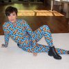 Kris Jenner toute de Burberry vêtue