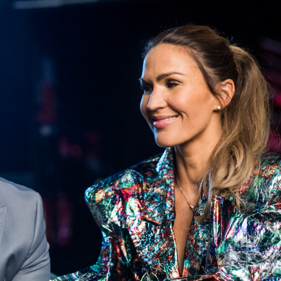 Exclusif - Backstage - Slimane et Vitaa - Enregistrement de l'émission "Tous ensemble pour la musique" pour la fête de la musique 2020 à l'AccorHotels Arena à Paris le 18 juin 2020. © Cyril Moreau / Veeren Ramsamy / Bestimage 