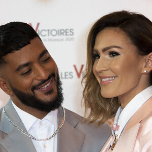 Vitaa et Slimane - Photocall de la 35ème cérémonie des Victoires de la musique à la Seine musicale de Boulogne-Billancourt, le 14 février 2020. © Cyril Moreau/Bestimage 