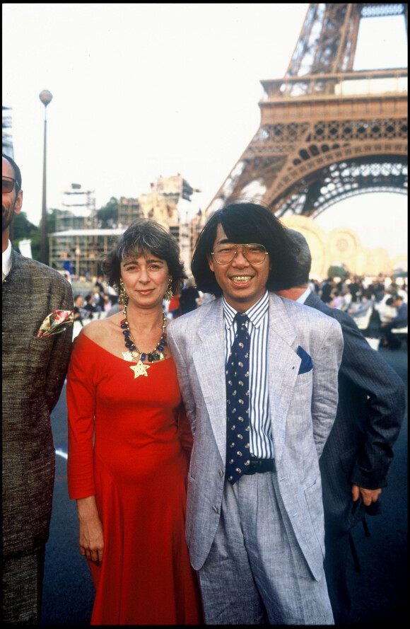Kenzo Takada à Paris en 1989.