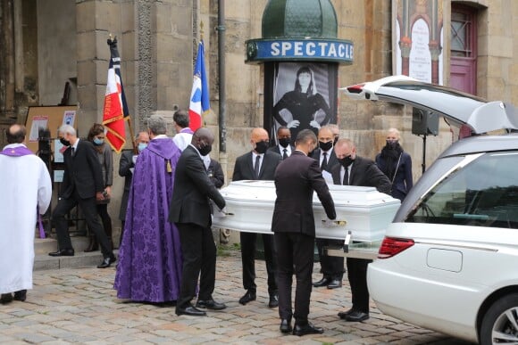 Obsèques de Juliette Gréco en l'église Saint-Germain-des-Prés, à Paris