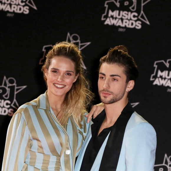 Camille Lou et son compagnon Gabriele Beddoni - 19e édition des NRJ Music Awards à Cannes le 4 novembre 2017. © Dominique Jacovides/Bestimage