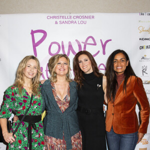 Romane Serda, Christelle Crosnier, Sandra Lou et Laurence Roustandjee - Soirée de lancement du livre "Power Attitude" à l'Hôtel Marriott à Paris. Le 16 janvier 2020 © Jack Tribeca / Bestimage  